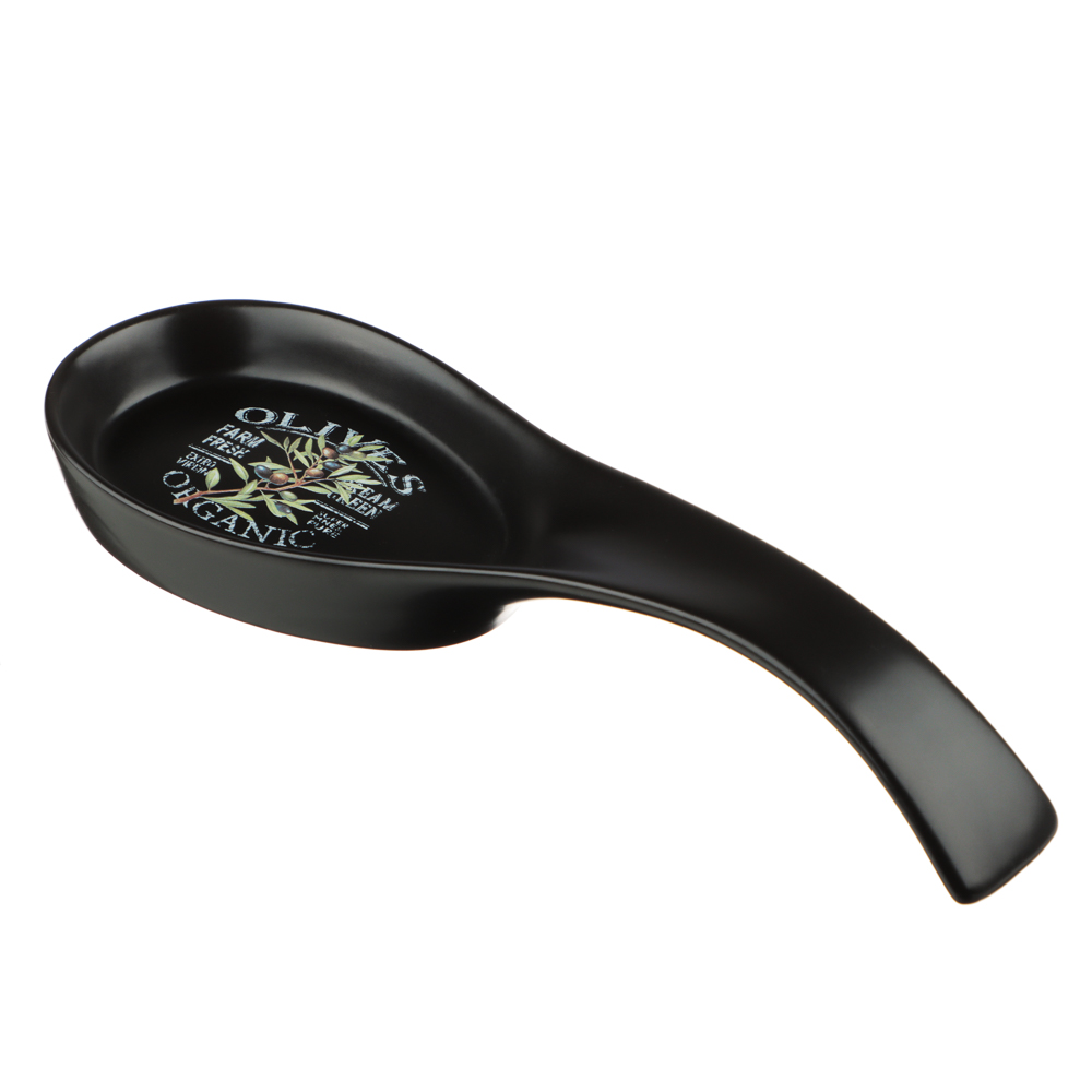 MILLIMI Олива Подставка для ложки, 22х7х3,5см, керамика, арт.№ 824-005