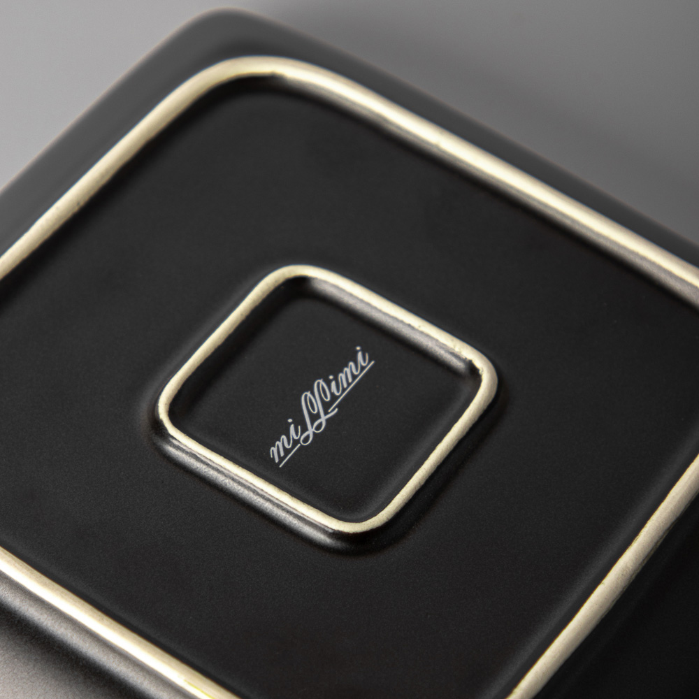 MILLIMI Олива Блюдо квадратное, 18х18х4,5см, керамика, арт.№ 824-007