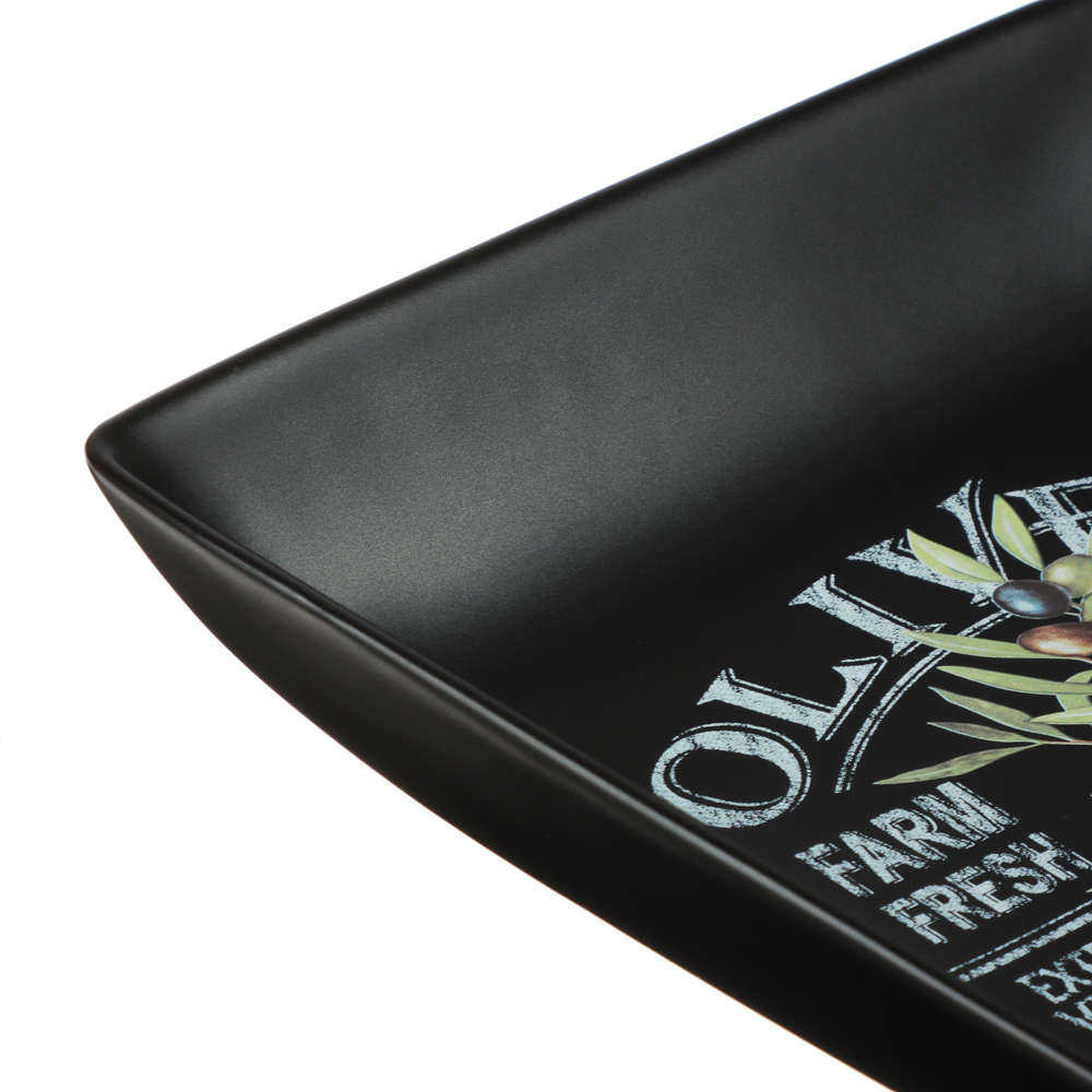 MILLIMI Олива Блюдо квадратное, 18х18х4,5см, керамика, арт.№ 824-007