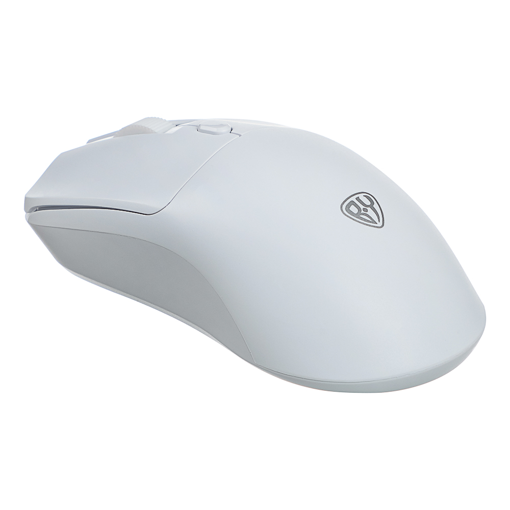 Компьютерная мышь беспроводная BY Office 2.4GHz,4D, тихий клик,800-1600DPI,SoftTouch,2xAАA,белый, арт.№ 405-084