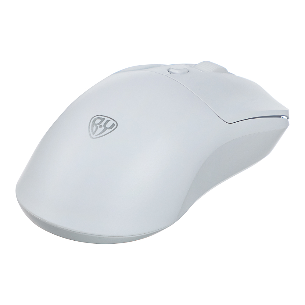 Компьютерная мышь беспроводная BY Office 2.4GHz,4D, тихий клик,800-1600DPI,SoftTouch,2xAАA,белый, арт.№ 405-084