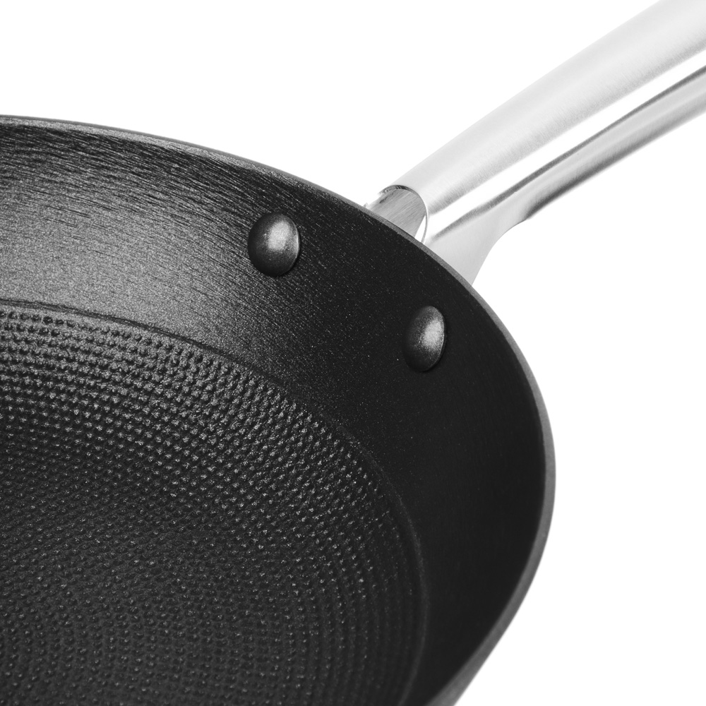 SATOSHI Сковорода чугун, 26см, антипригарное покрытие, рельефная поверхность дна, арт.№ 808-014