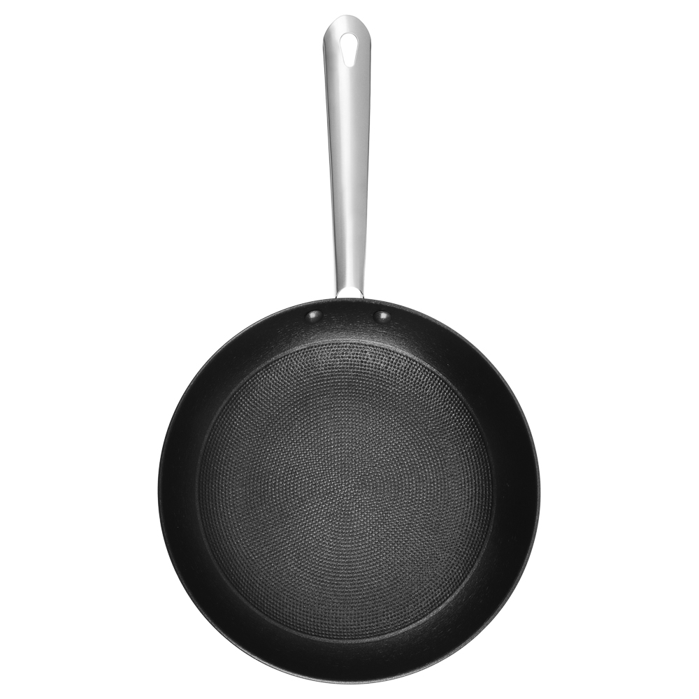 SATOSHI Сковорода чугун, 26см, антипригарное покрытие, рельефная поверхность дна, арт.№ 808-014