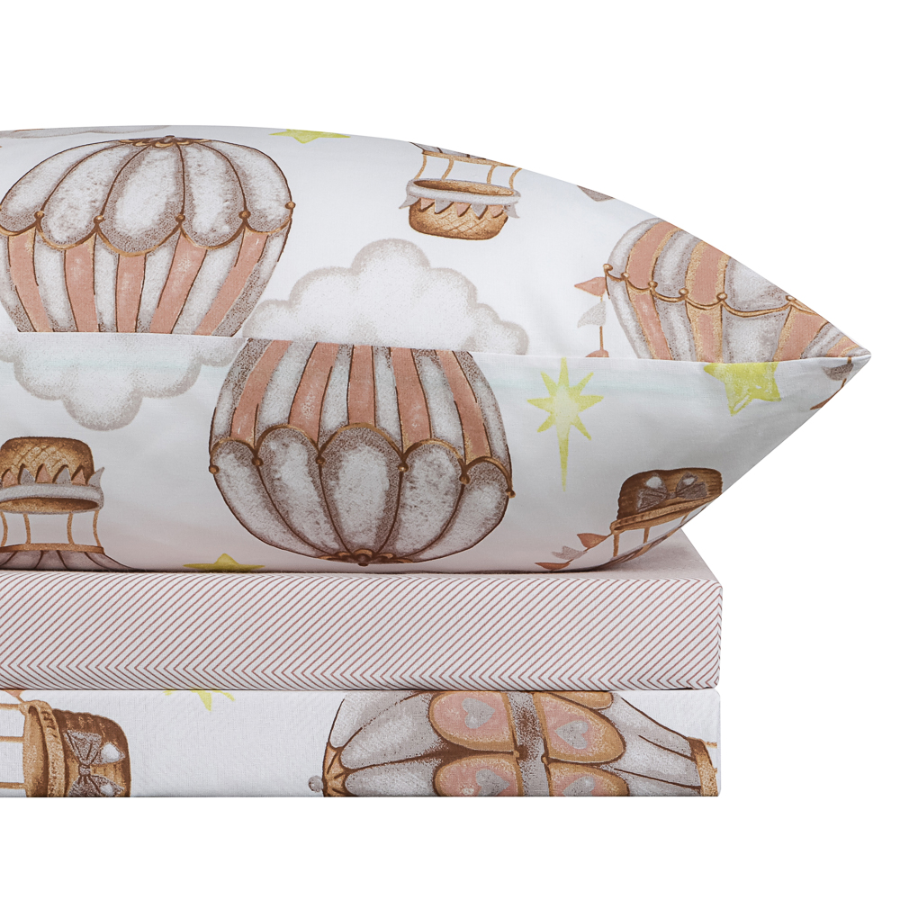 PROVANCE Сновиль Комплект постельного белья 1,5 (3 предмета), бязь, 100% хлопок, 2 дизайна, арт.№ 484-206