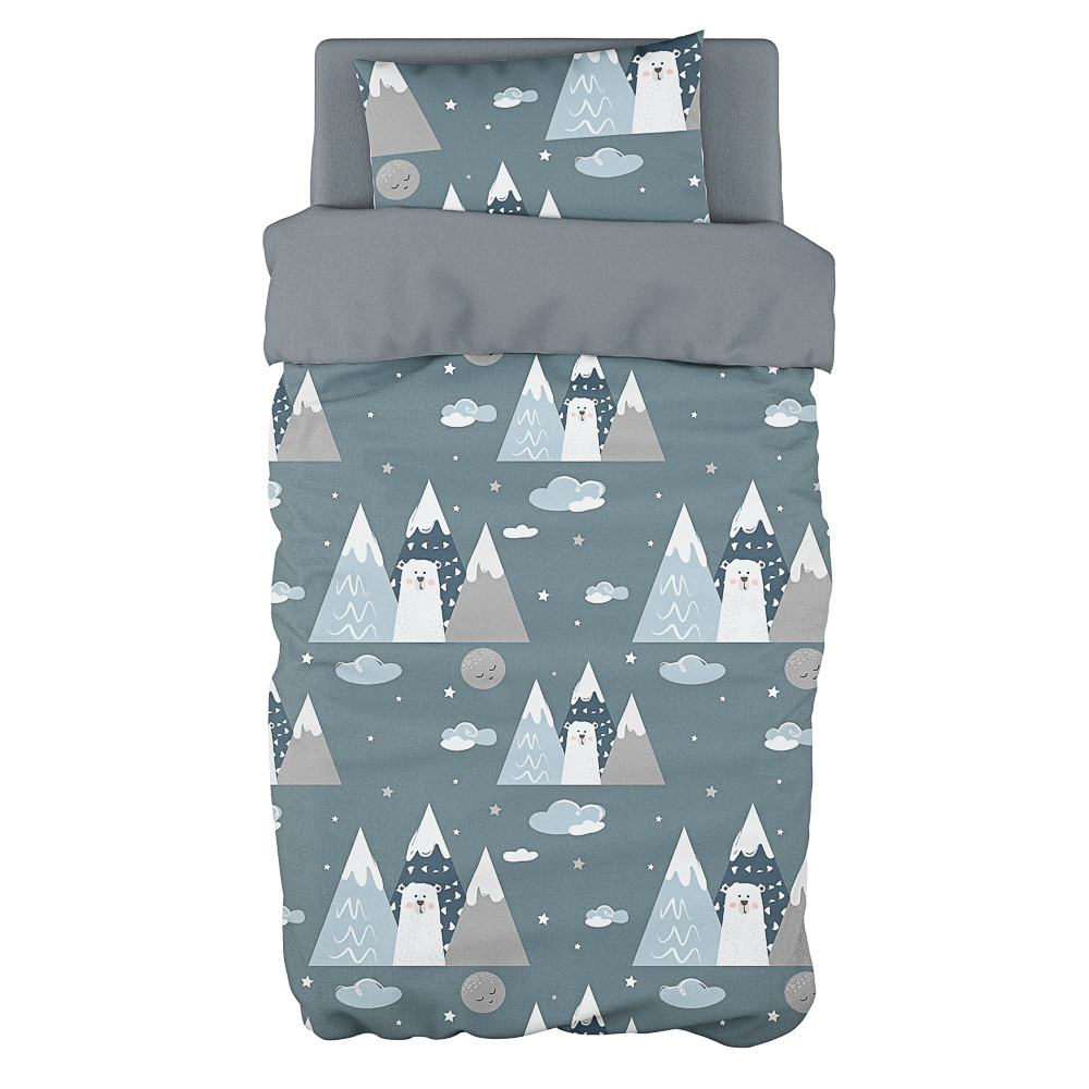 PROVANCE Сновиль Комплект постельного белья 1,5 (3 предмета), бязь, 100% хлопок, 2 дизайна, арт.№ 484-206