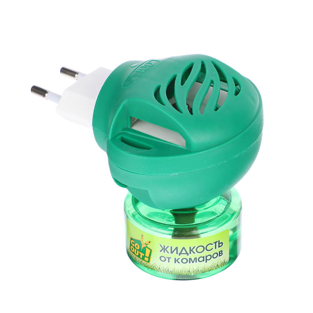 Комплект для защиты от комаров GO OUT, электрофумигатор + жидкость, 30 мл, арт.№ 964-002