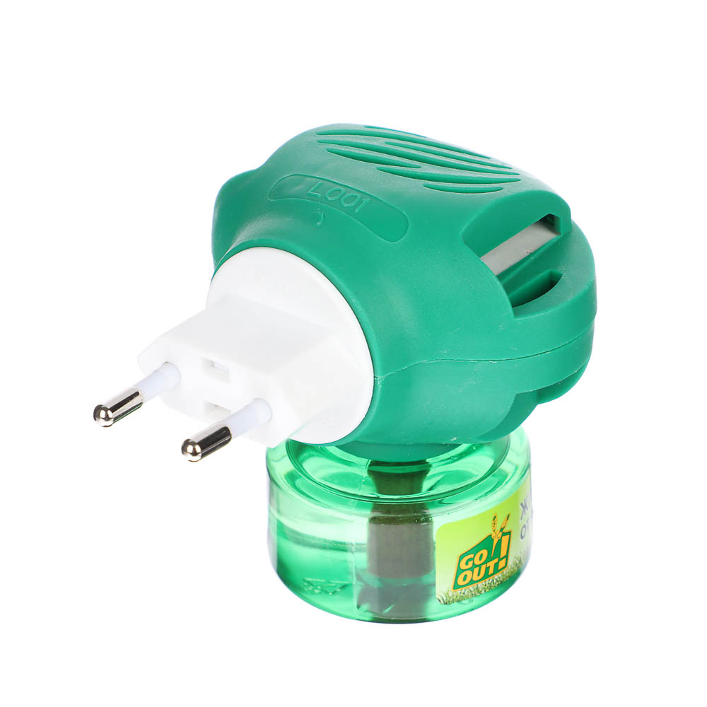 Комплект для защиты от комаров GO OUT, электрофумигатор + жидкость, 30 мл, арт.№ 964-002