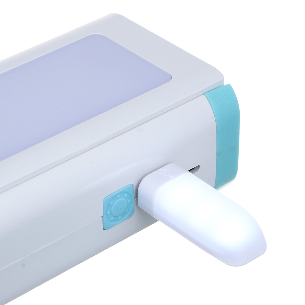 ЕРМАК Фонарь-светильник, LED, 3 режима, 1200мАч, пластик, 73х48х157, функция Power-bank, зарядка USB, арт.№ 223-079