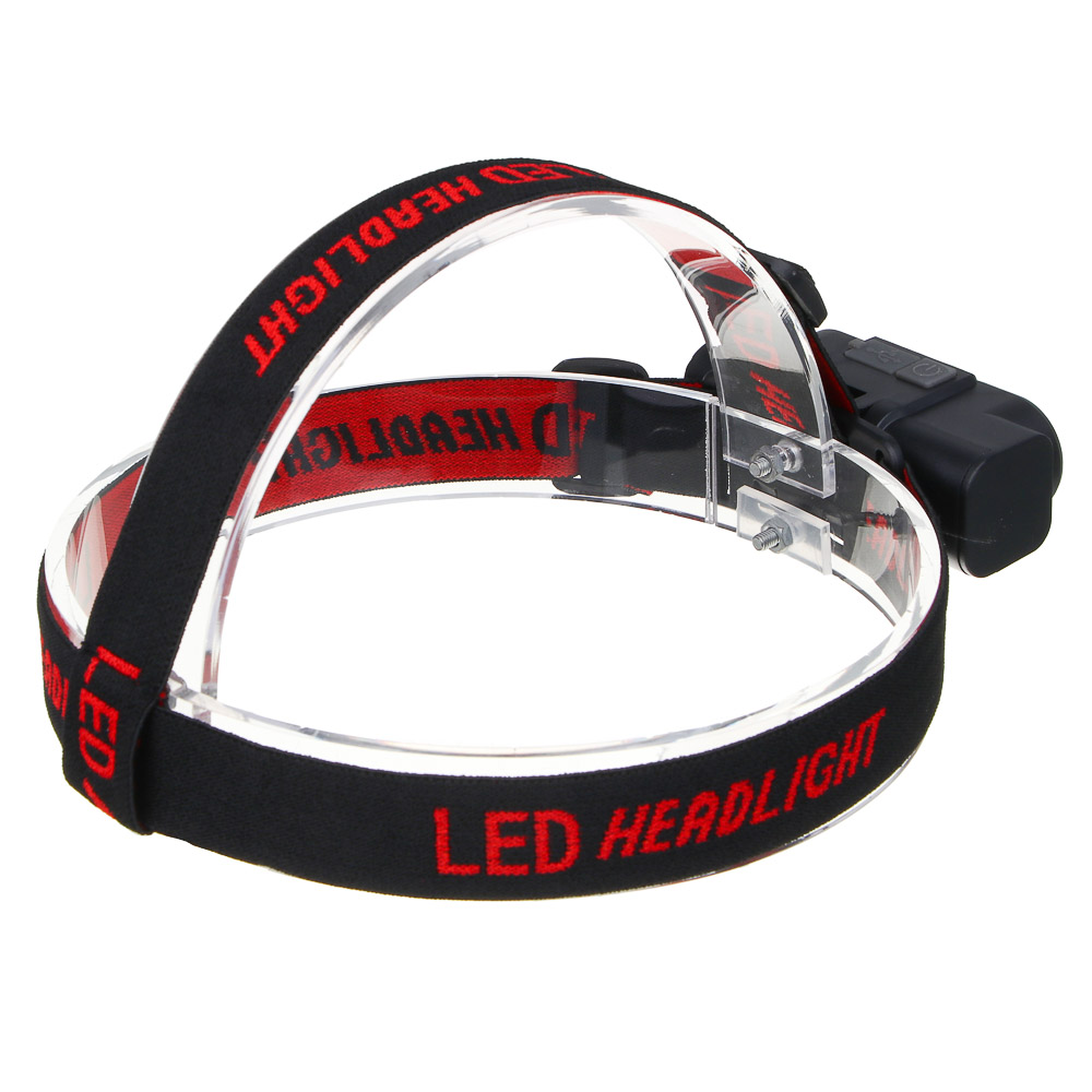 ЕРМАК Фонарь налобный, XPE+COB, 4 режима, зарядка USB, 83х27х25 мм, без АКБ, арт.№ 223-080