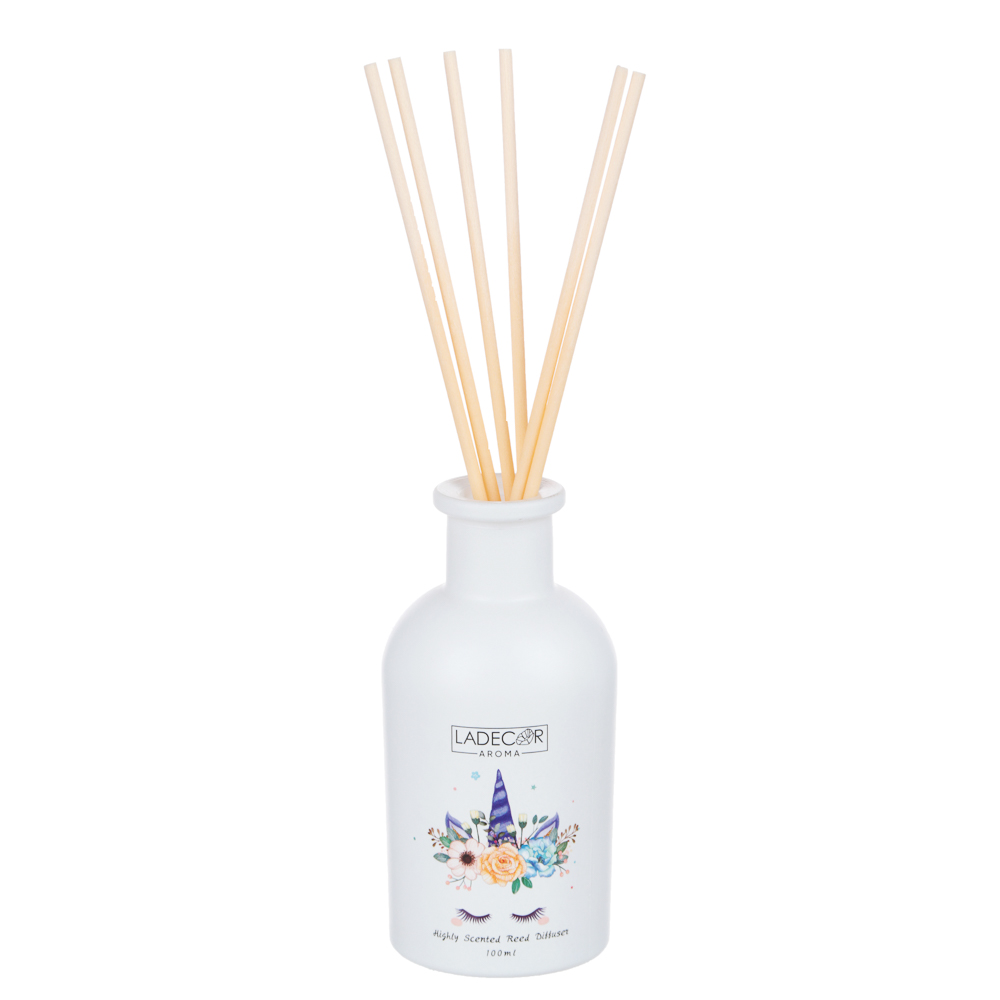 LADECOR Аромадиффузор 100мл с палочками, 2 вида, арт.№ 412-080