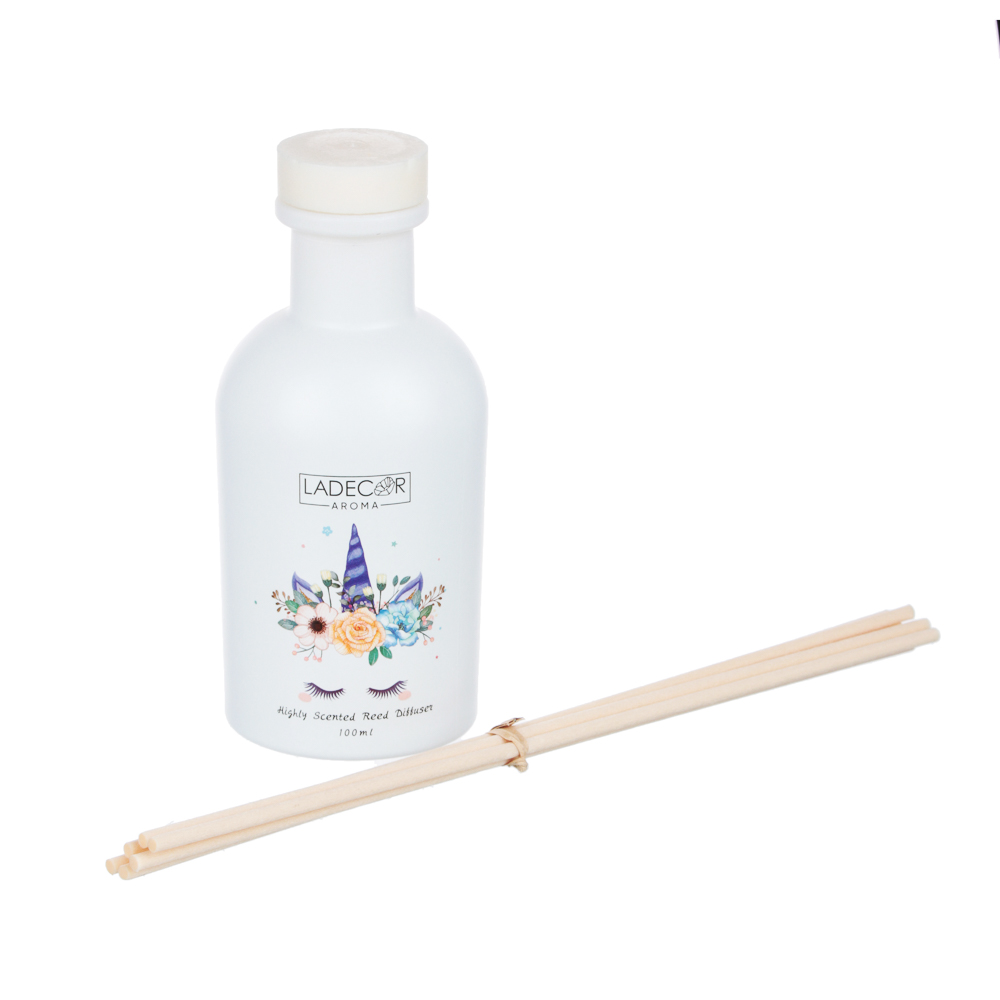 LADECOR Аромадиффузор 100мл с палочками, 2 вида, арт.№ 412-080