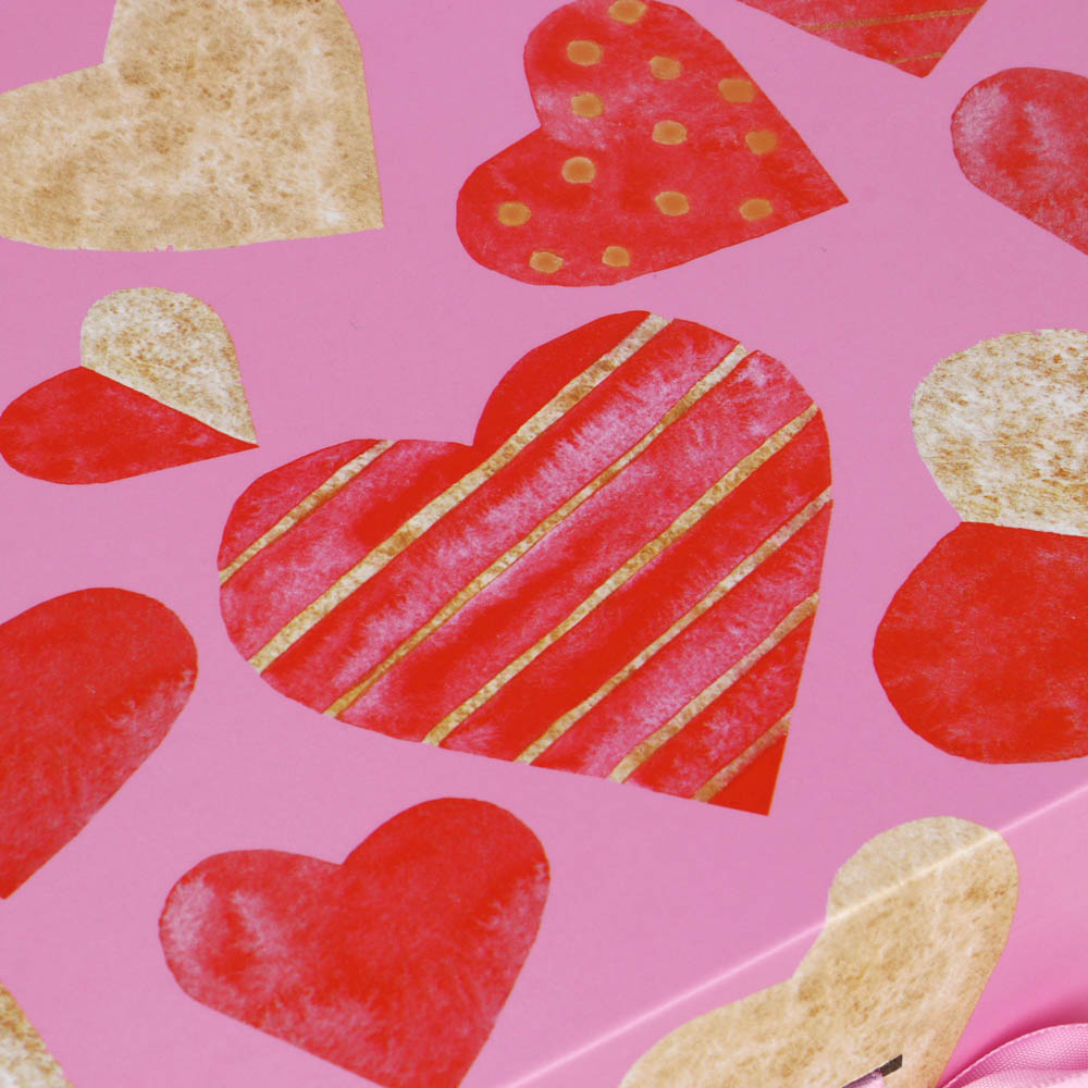 Коробка подарочная, складная, с лентой, 28x20x9 см, арт.№ 207-013