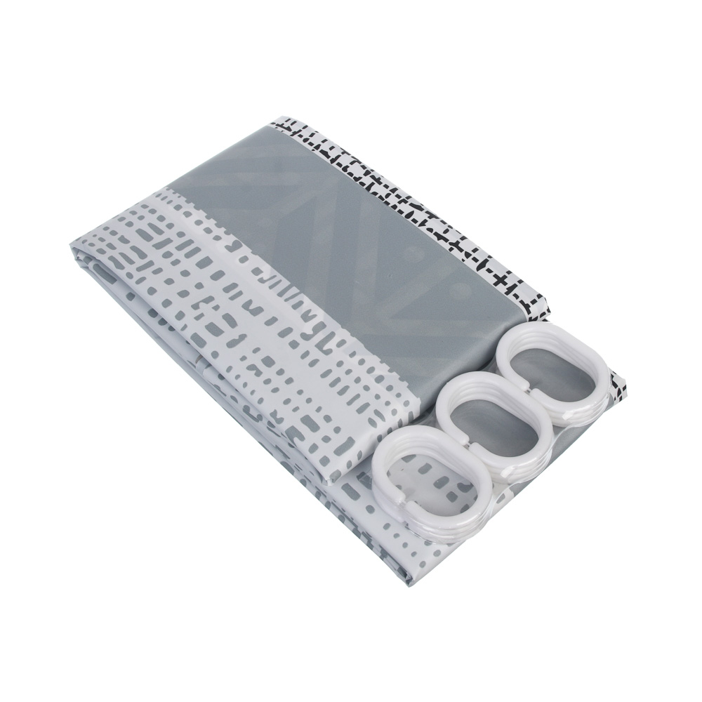 Штора для ванной тм VETTA Селеста, ПЕВА 60 г/м2, 180x180 см, 4 дизайна, арт.№ 461-524