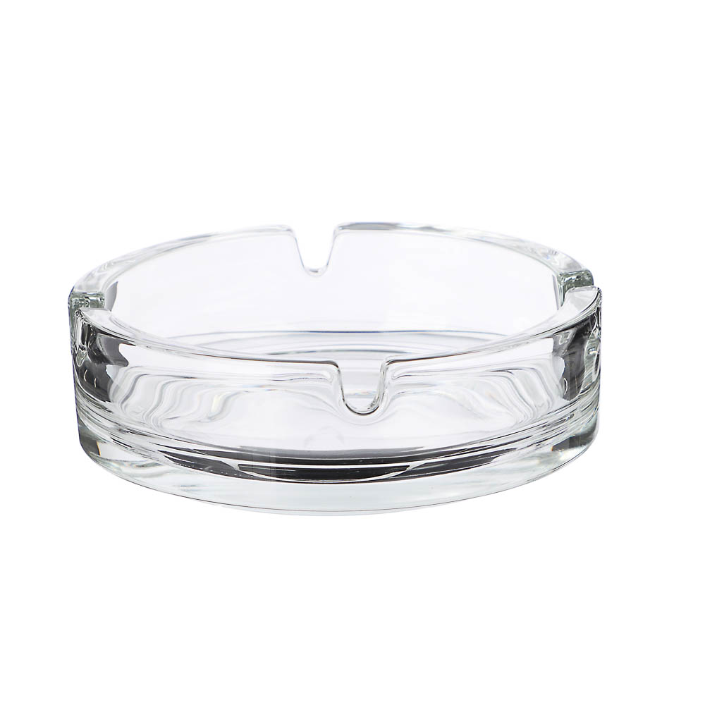 ОСЗ Пепельница круглая D-10,6см H-3,4см, стекло, арт.№ 531-092