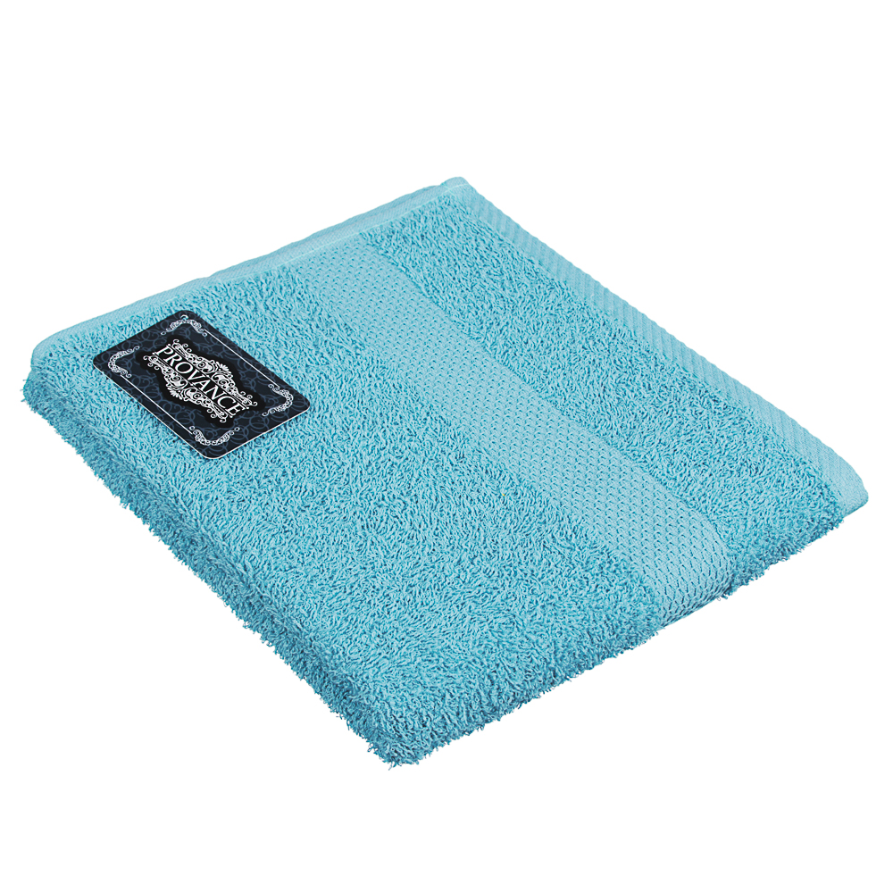 PROVANCE Наоми Полотенце махровое, 100% хлопок, 50х90см, 360гр/м, голубой, арт.№ 489-181
