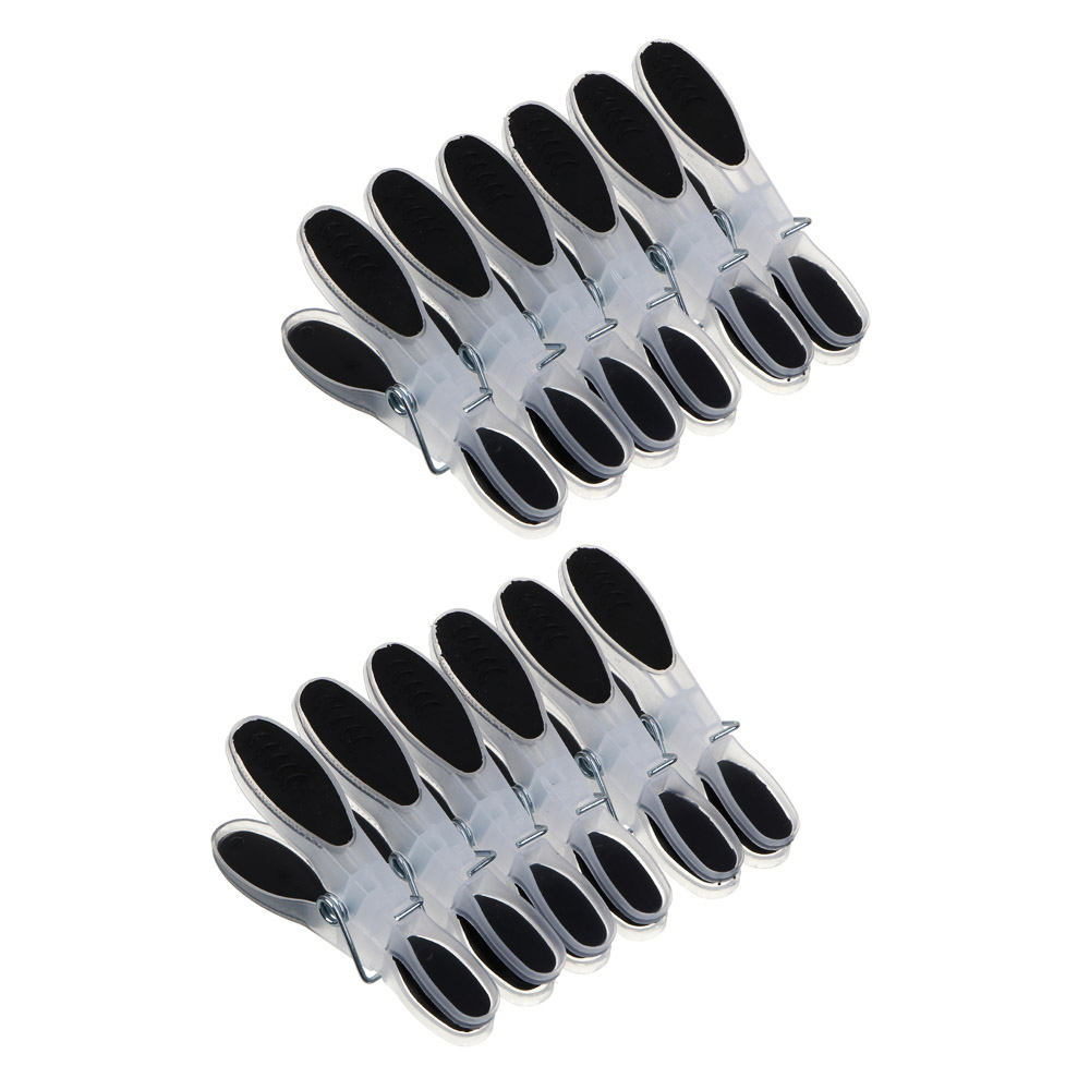 VETTA Набор прищепок, полипропилен, металл, 12 штук, арт.№ 453-136