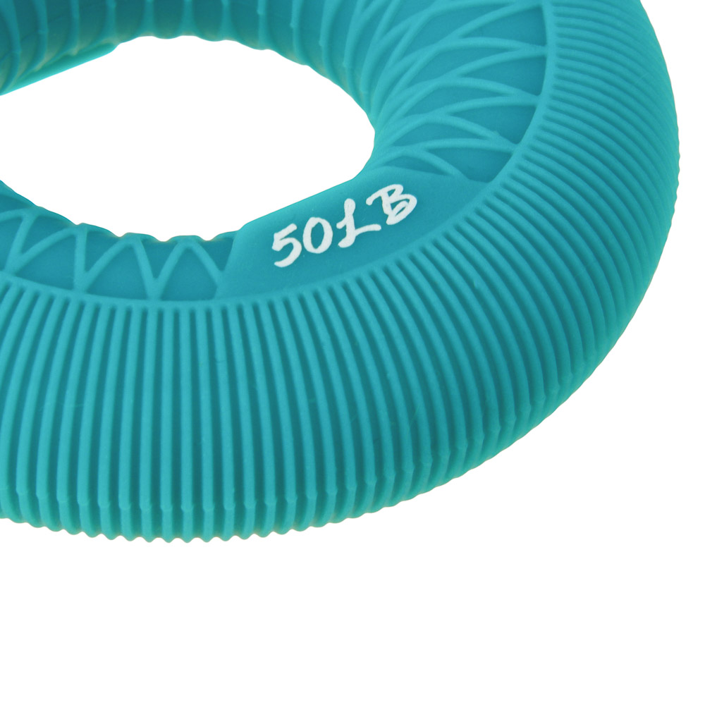 SILAPRO Эспандер кистевой, 50LB, зеленый, 8х8см, силикон, арт.№ 197-002