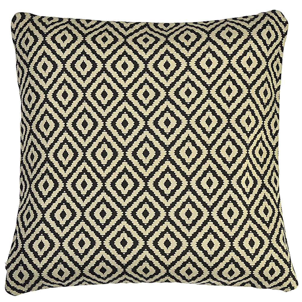 Наволочка декоративная рогожка 40х40см, 70% ПЭ, 30% хлопок, "Ромбы", 4 дизайна, арт.№ 497-012