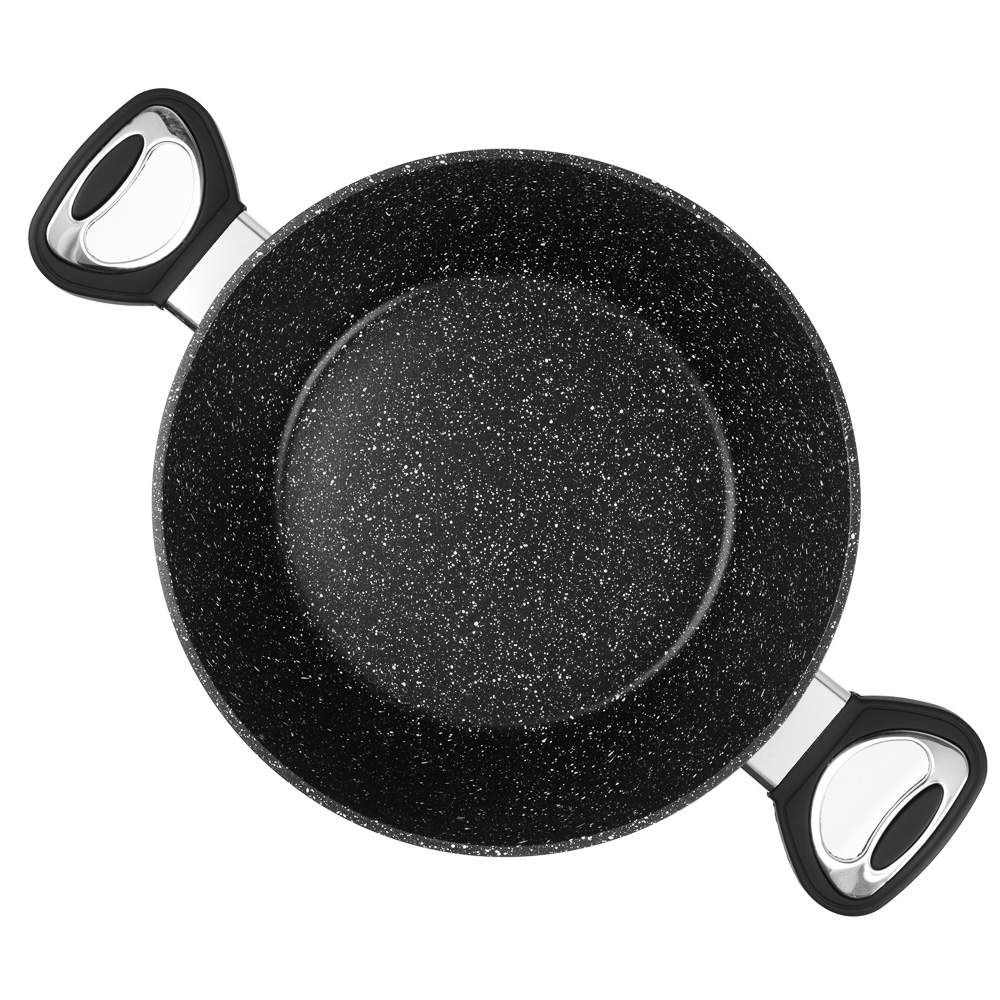 Набор посуды 10 предметов SATOSHI Танто, ковш+крышка 1,3 л, кастр.+крышки 2,3 л, 3,8 л, 5,7 л, сковороды 24 см и 28 см, индукция, арт.№ 846-665