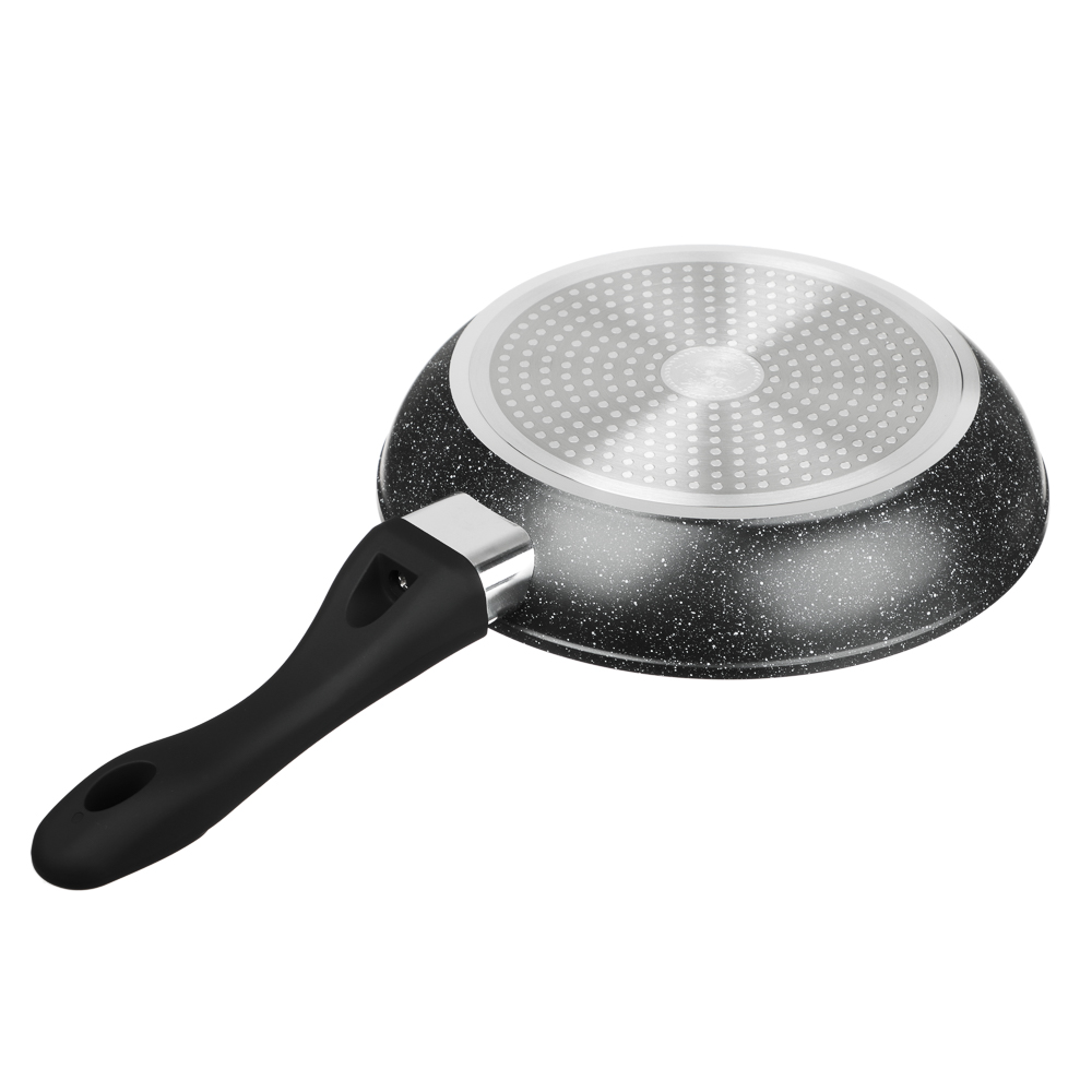 Набор посуды 10 предметов SATOSHI Танто, ковш+крышка 1,3 л, кастр.+крышки 2,3 л, 3,8 л, 5,7 л, сковороды 24 см и 28 см, индукция, арт.№ 846-665