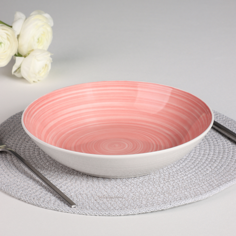 MILLIMI Мелодия Салатник, 750мл, 20х4,5см, керамика, арт.№ 824-156