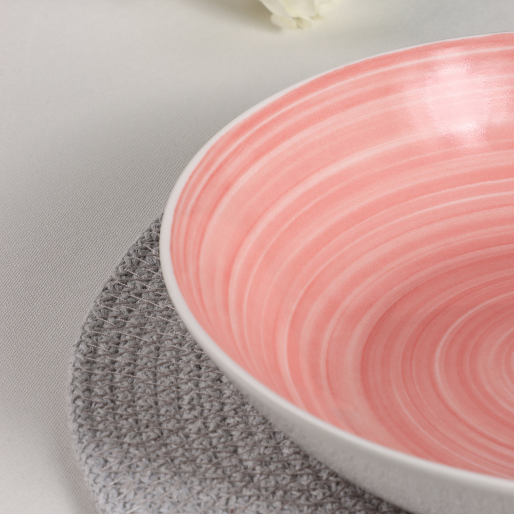 MILLIMI Мелодия Салатник, 750мл, 20х4,5см, керамика, арт.№ 824-156