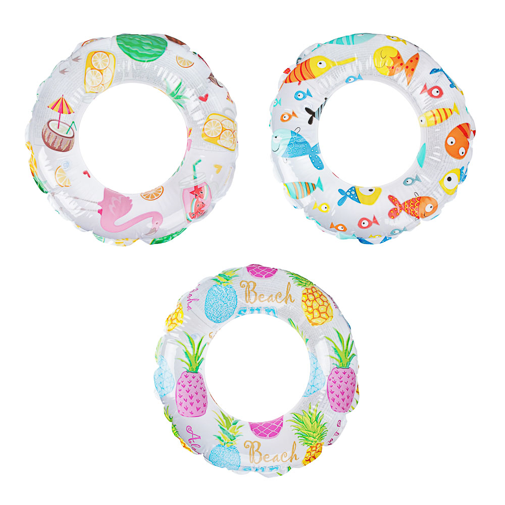 Круг надувной тм INTEX Яркий 51см, от 3 до 6 лет, 3 вида, 59230NP, арт.№ 359-203