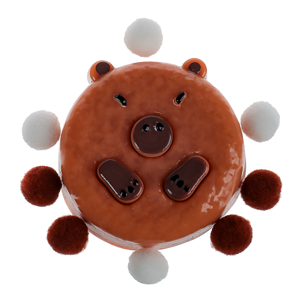 Набор лизунов Сквиш мялка «Капибара», TPR, 10х10см, арт.№ 297-133