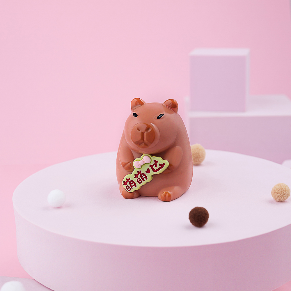 Набор лизунов Сквиш мялка «Капибара», TPR, 10х10см, арт.№ 297-133