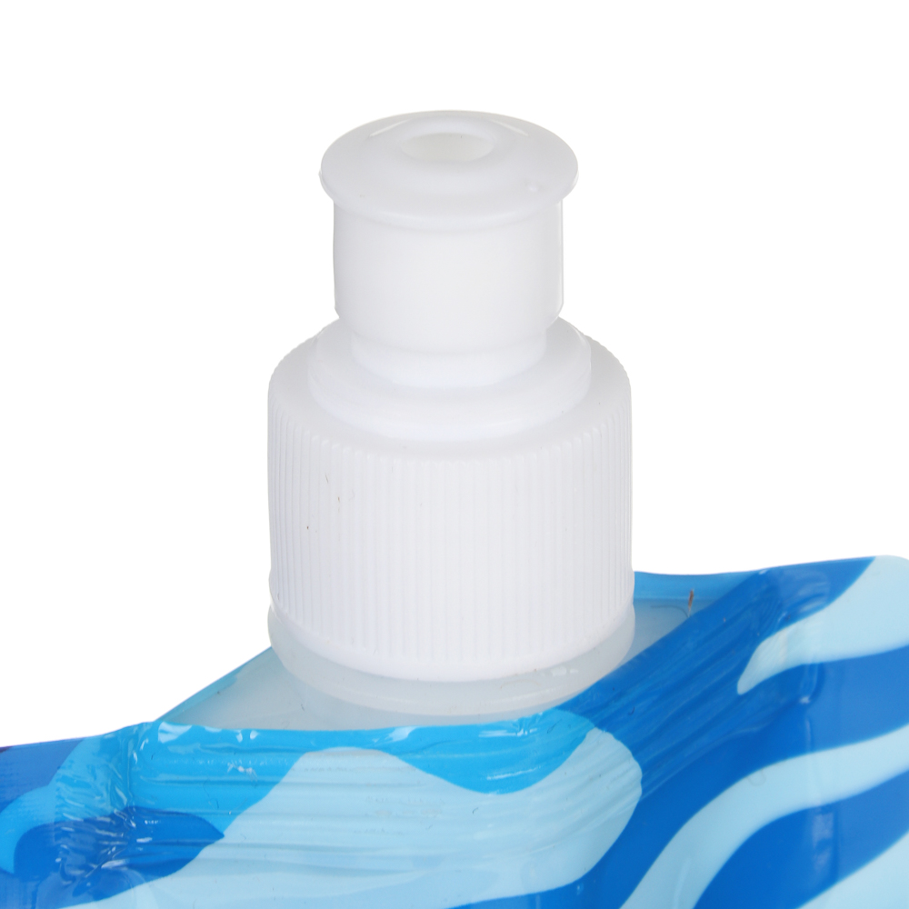 РУССО ТУРИСТО Фляжка складная с карабином 380 мл, ПВХ, 6 цветов, арт.№ 123-017