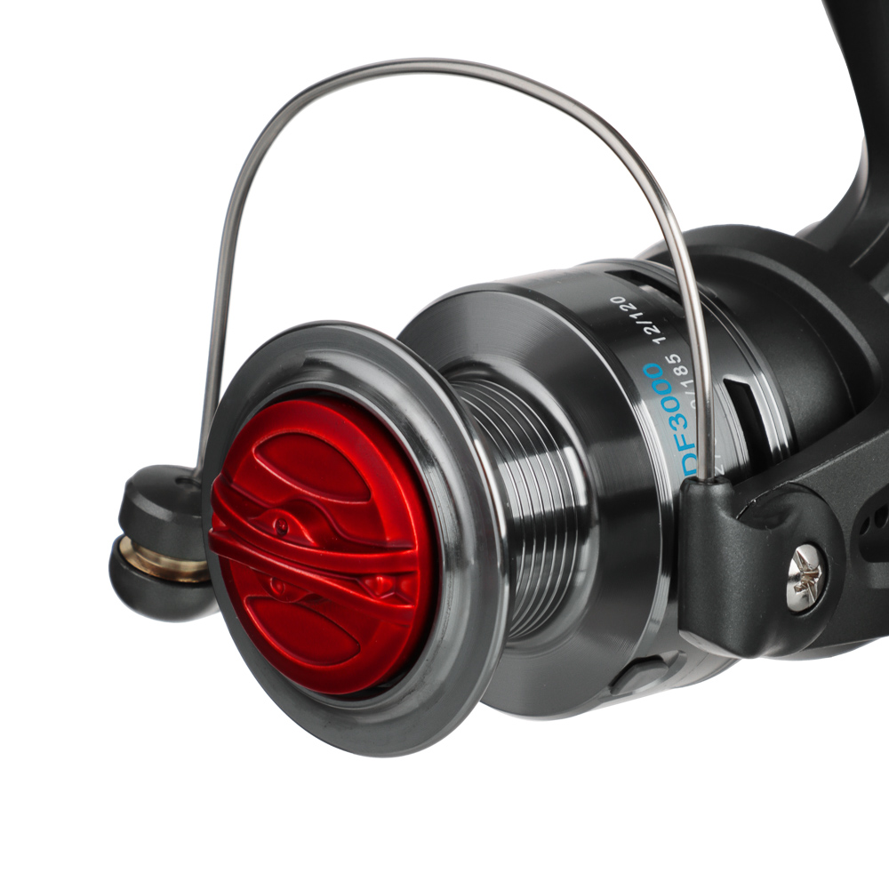 KAIDA Катушка Differ Red, 3000, 3+1, передний фрикцион, металл шпуля, доп. шпуля в компл., арт.№ 142-040