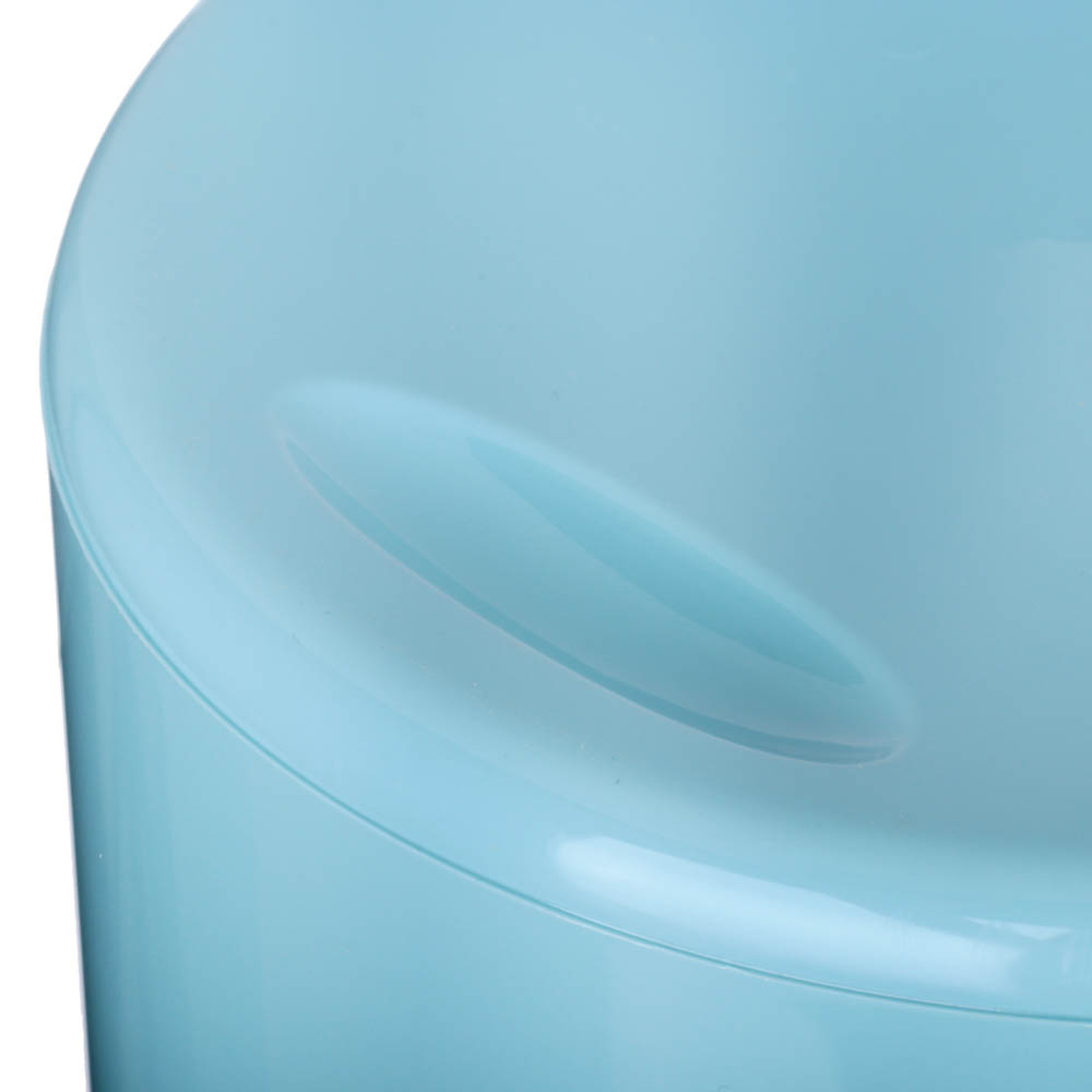 VETTA Ведро "Cuba" круглое 9л, пластик, светло-голубой, арт.№ 407-053