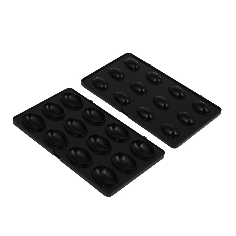 LEBEN Мультипекарь 3-в-1, 1000 Вт, 3 съёмных панели (орешки, венские вафли, гриль), арт.№ 271-033