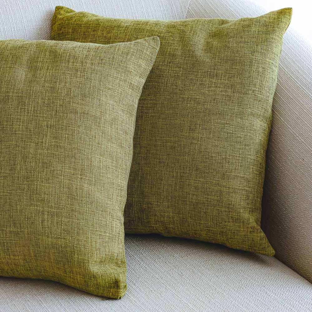 PROVANCE Чехол декоративный на подушку, 40х40см, 100% полиэстер, "Акцент", зеленый, арт.№ 497-033