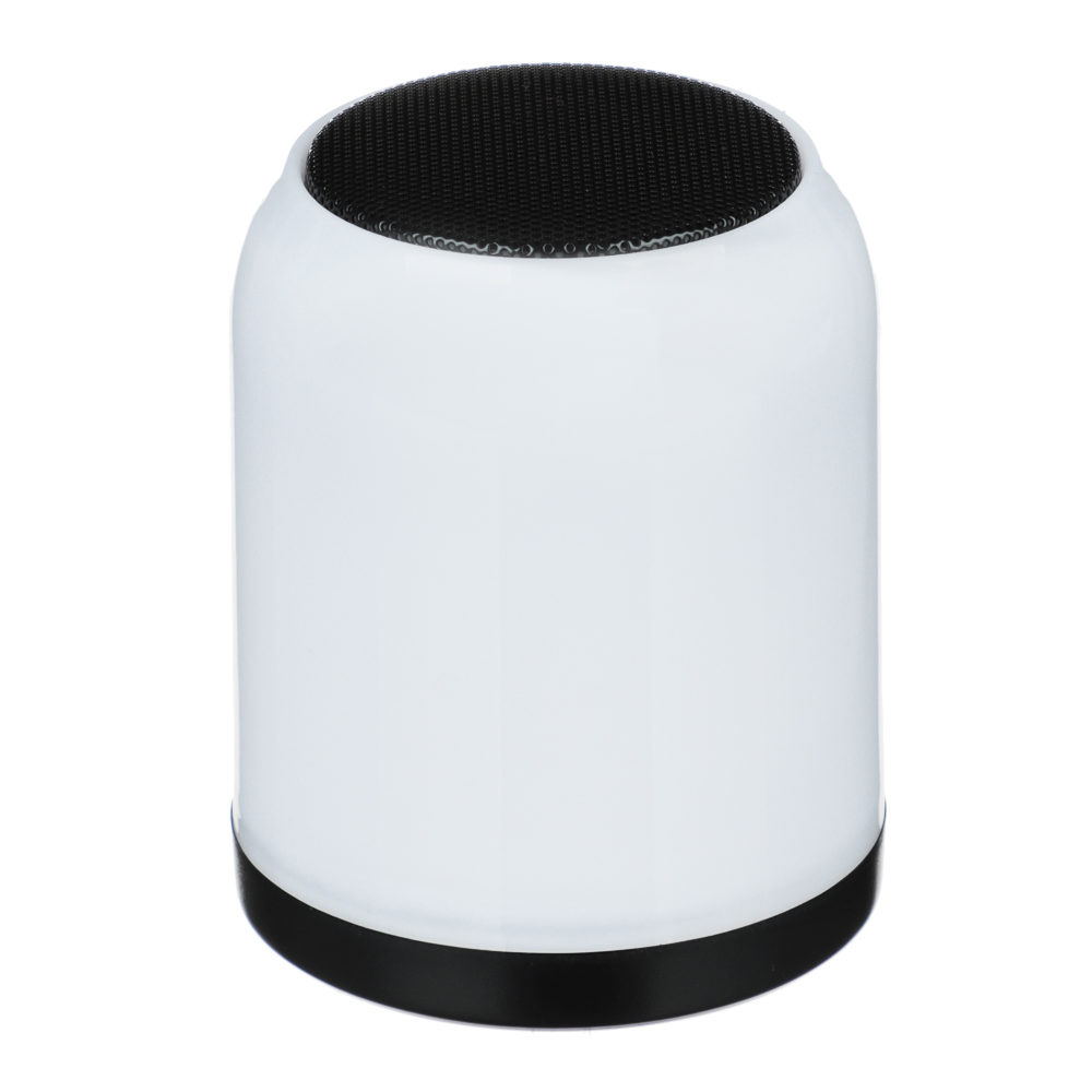 Колонка беспроводная FORZA с подсветкой, 3 Вт, 300мАч, БТ5.0, ВШГ 8x7x7cм, пластик, 3 цвета, арт.№ 443-055