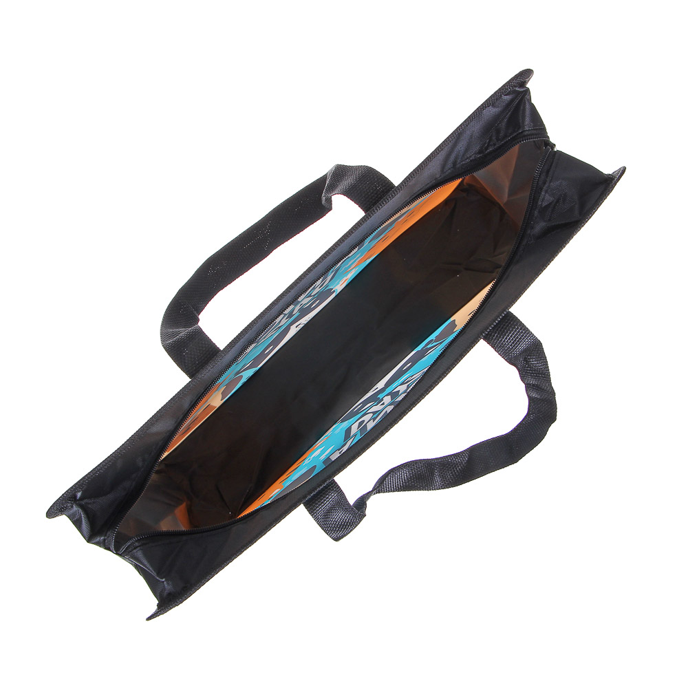 ХЭВ Э НАЙС ДЭЙ Папка для тетрадей 33,5x26см, для A4, расширение 8 см, молния сверху, ручки, пластик, арт.№ 236-085