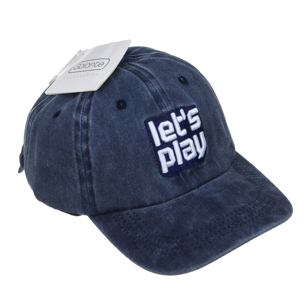 GALANTE Кепка детская, р.54, 30% хлопок, 70% полиэстер, синий, ВЛ25-04, #4, арт.№ 314-942