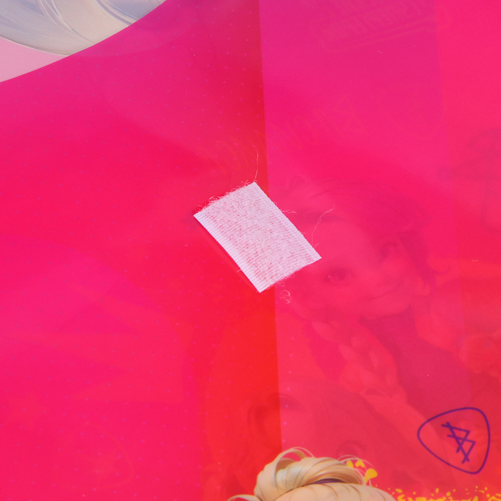 BY Русские Супергерои Папка-конверт на липучке, 31x22см, д/A4, клапан, пл.0,18мм, "Девочки Джуниор", арт.№ 801-008