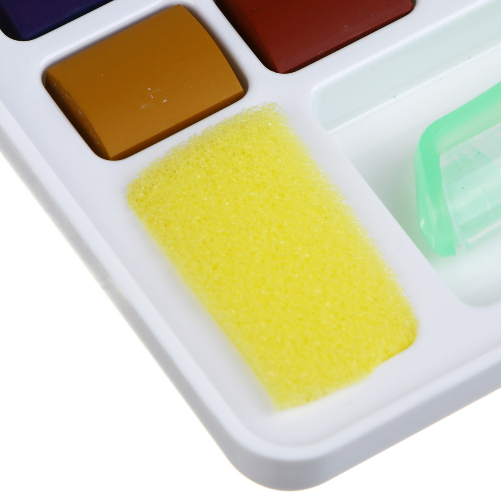 Акварель 36цв. BY Русские Супергерои "Каваи 2" кисть с резервуаром для воды, пл.бокс, арт.№ 801-010