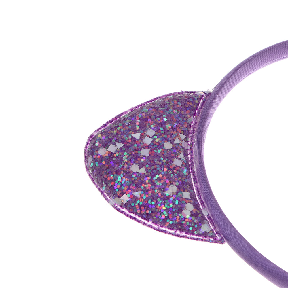 Набор 2 предмета (ободок и волшебная палочка), полиэстер, пластик, 5 дизайнов, арт.№ 585-063