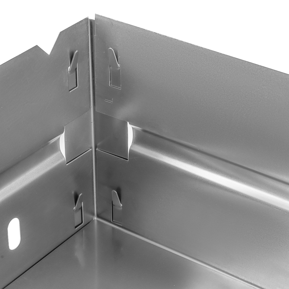 Мангал разборный в коробке, тм GRILLBOOM, 400х400х300 мм, толщина стали 0,6мм с ребром, арт.№ 103-081