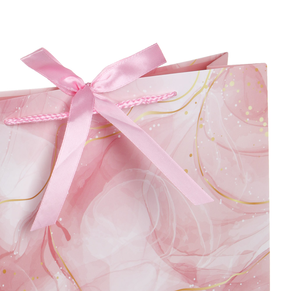 Пакет тм Fntastic подарочный, с лентой, L 30x25,5x9см, бумага, 4 дизайна, арт.№ 507-429