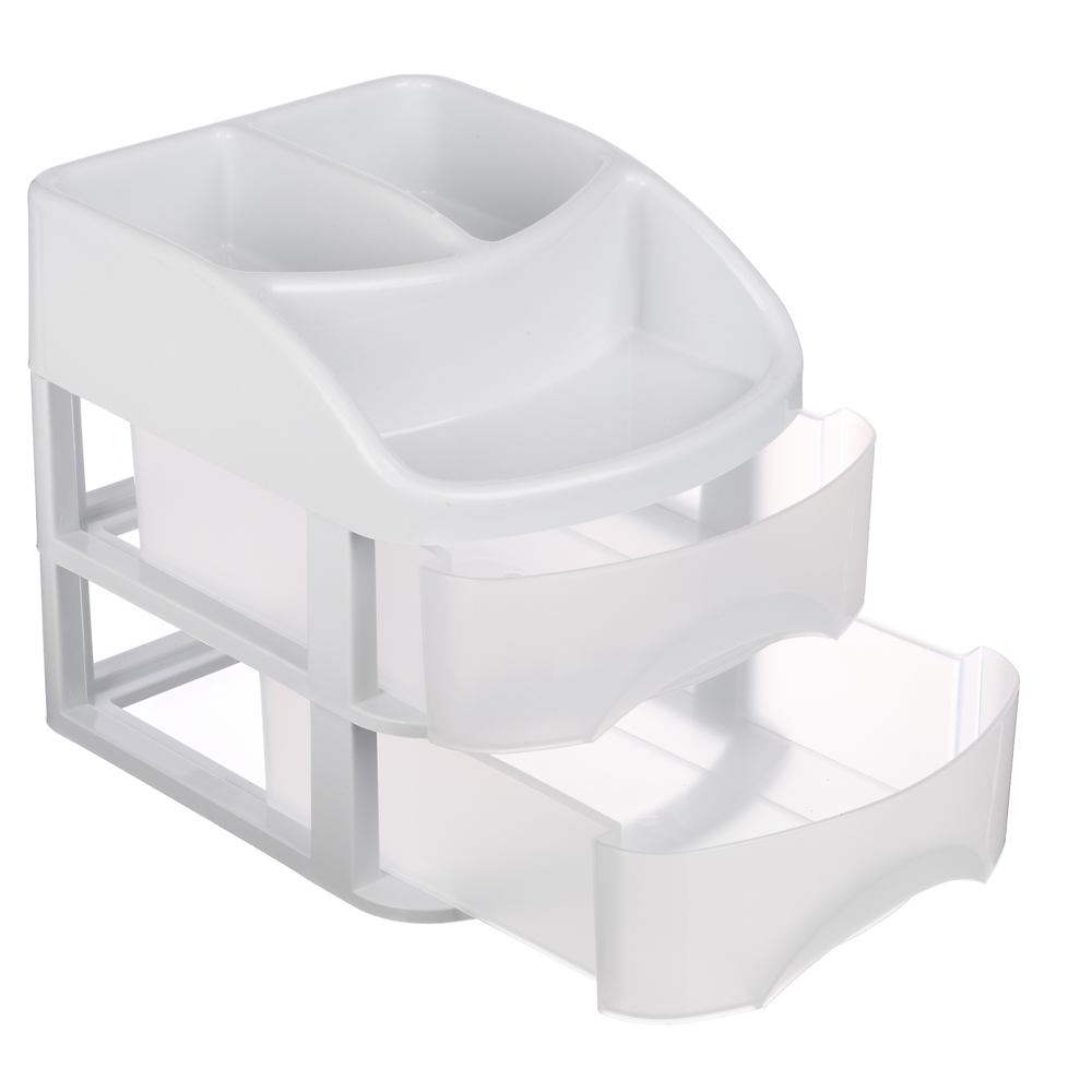 Органайзер универсальный 2 ящика, 21x17x18,4 см, пластик, арт.№ 457-135