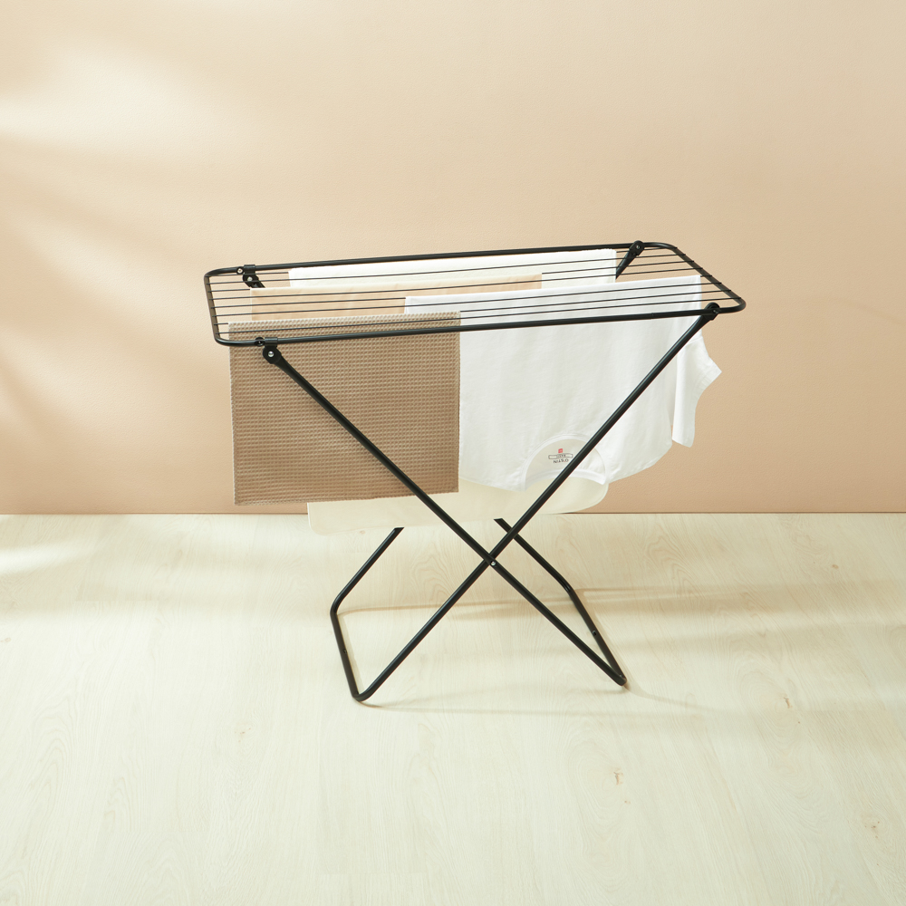 VETTA Сушилка напольная 10 м, 105х55х83см, металл, черная, СБ3-ГЛ/Ч, арт.№ 452-003