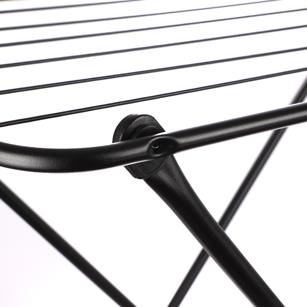 VETTA Сушилка напольная 10 м, 105х55х83см, металл, черная, СБ3-ГЛ/Ч, арт.№ 452-003