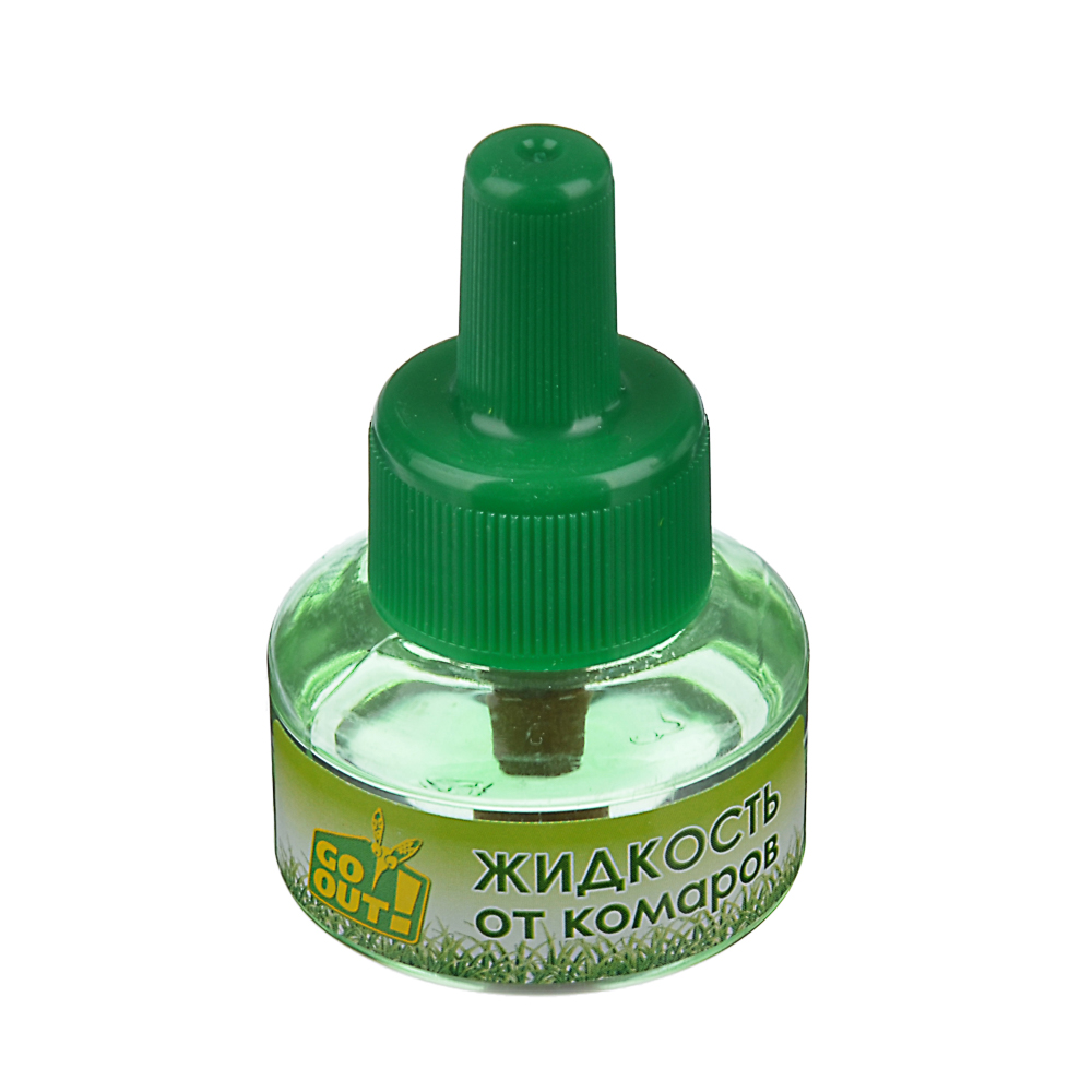Жидкость от комаров GO OUT, 60 ночей, 30мл, без запаха, арт.№ 159-072