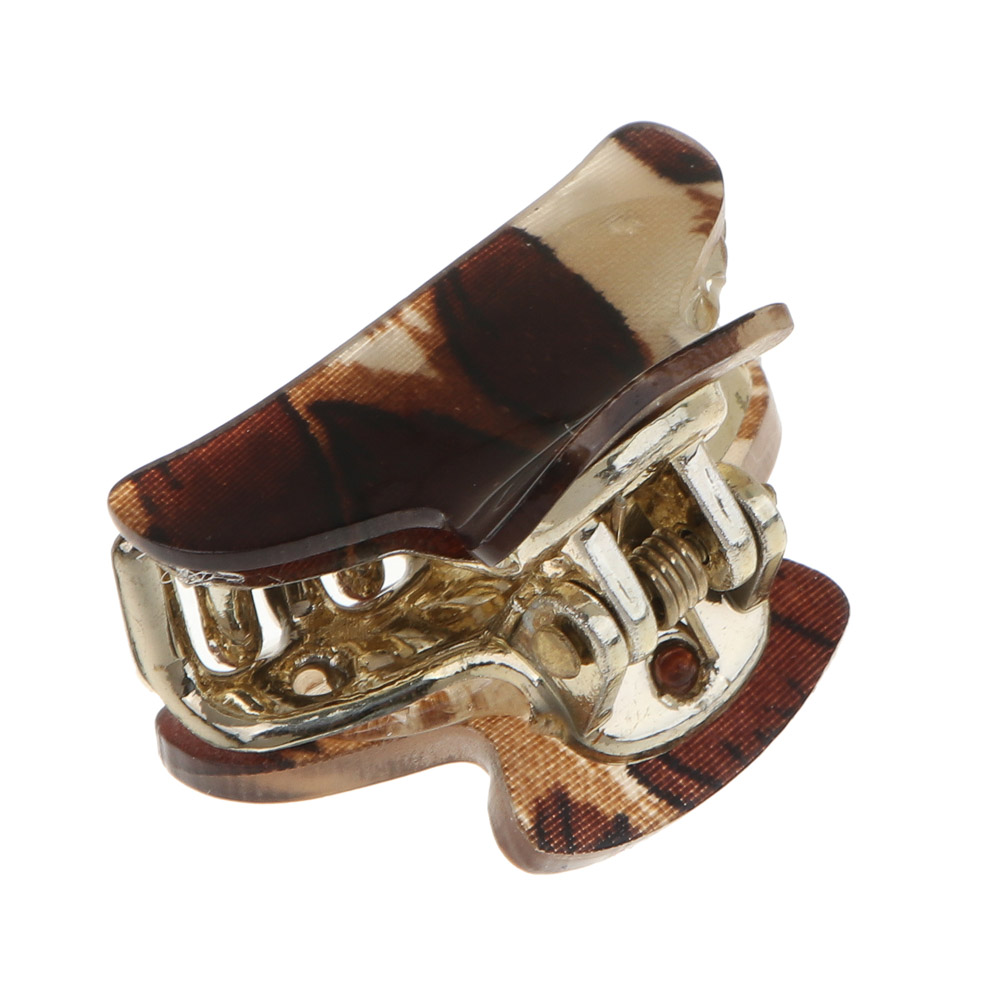 Краб для волос ЮНИLOOK, 3см, пластик, 3 дизайна, ACS-110, арт.№ 321-035