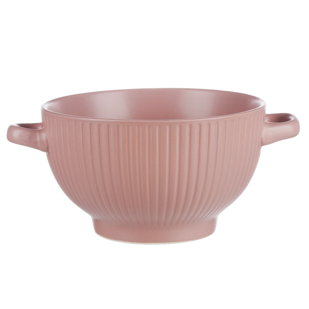 MILLIMI Ирина Бульонница 620мл, 17,5x13,5x8см, керамика, 3 цвета, арт.№ 824-436