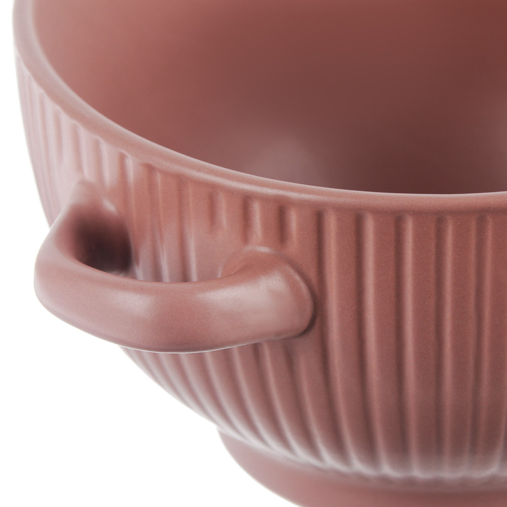 MILLIMI Ирина Бульонница 620мл, 17,5x13,5x8см, керамика, 3 цвета, арт.№ 824-436