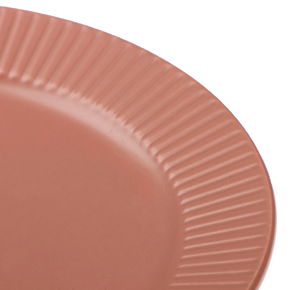 MILLIMI Ирина Тарелка десертная 22см, керамика, 3 цвета, арт.№ 824-438